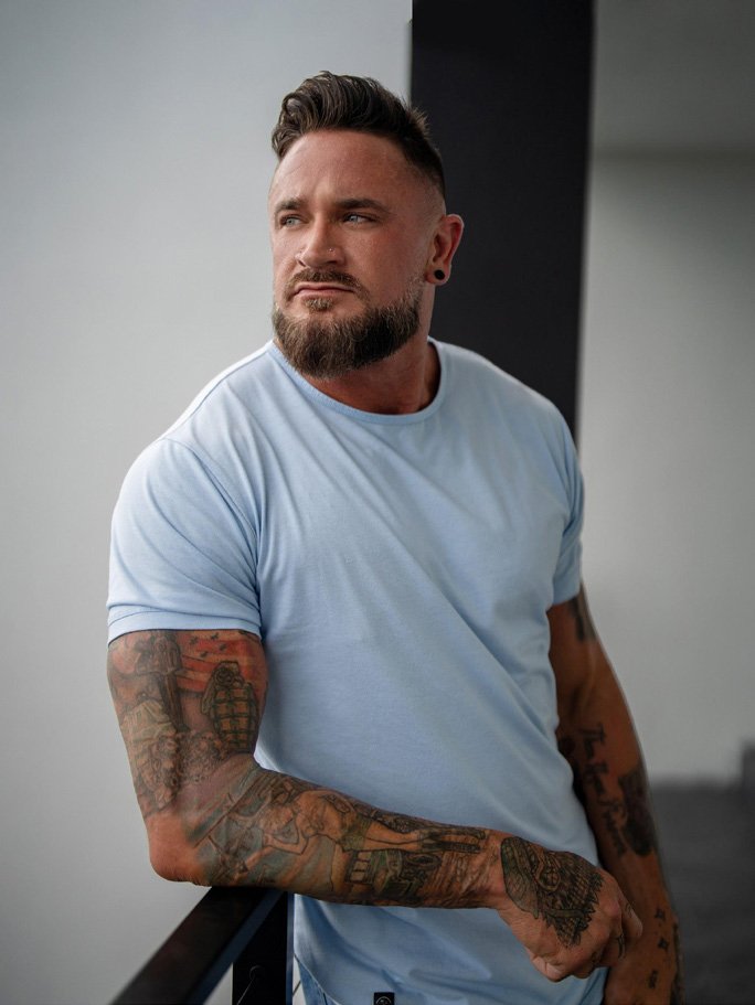 J.R. Hutter, founder and coach of Warrior Awakened Sober Lifting Club
